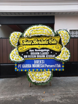 Papan Bunga Duka di Bilah Hulu