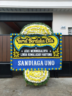 Papan Bunga Duka di Bilah Hulu