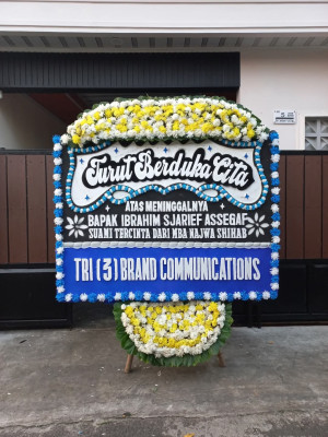 Papan Bunga Duka di Bilah Hulu